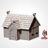 Village of Middle Earth (32, 28, 15 & 10mm Scale) tabletop wargaming terrain