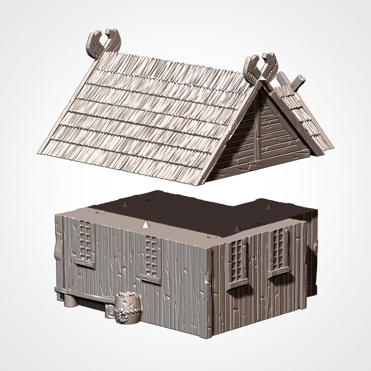Village of Middle Earth (32, 28, 15 & 10mm Scale) tabletop wargaming terrain