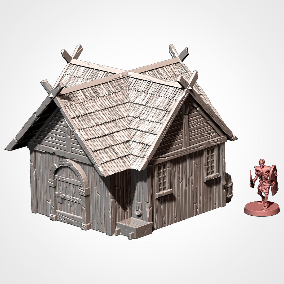 Village of Middle Earth (32, 28, 15 & 10mm Scale) tabletop wargaming terrain