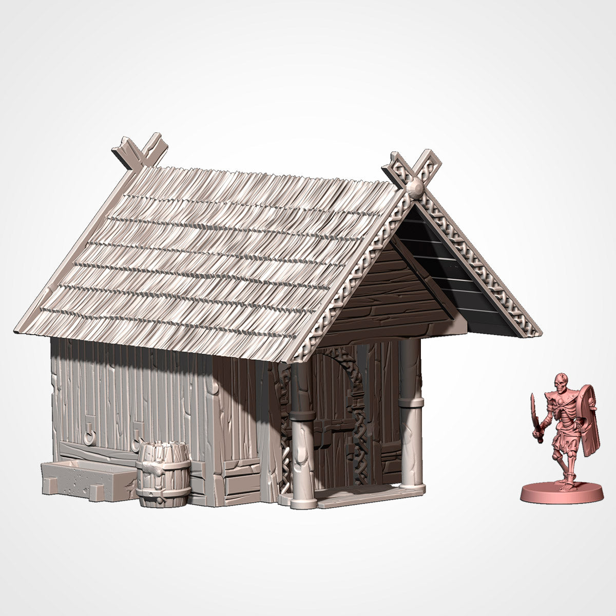 Village of Middle Earth (32, 28, 15 & 10mm Scale) tabletop wargaming terrain
