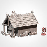 Village of Middle Earth (32, 28, 15 & 10mm Scale) tabletop wargaming terrain