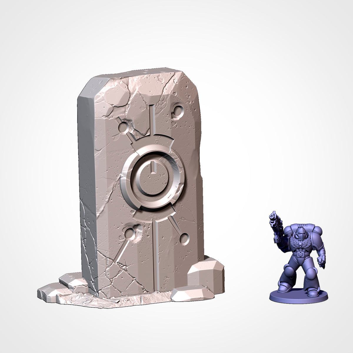 Xenos Monoliths (32, 28, 15 & 10mm Scale) Sci-fi tabletop wargaming terrain