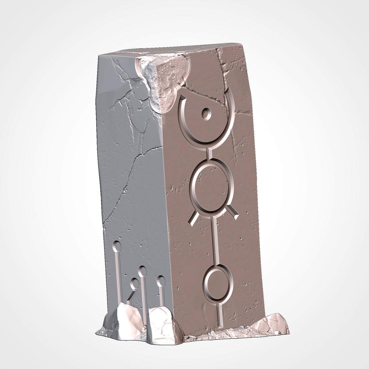 Xenos Monoliths (32, 28, 15 & 10mm Scale) Sci-fi tabletop wargaming terrain