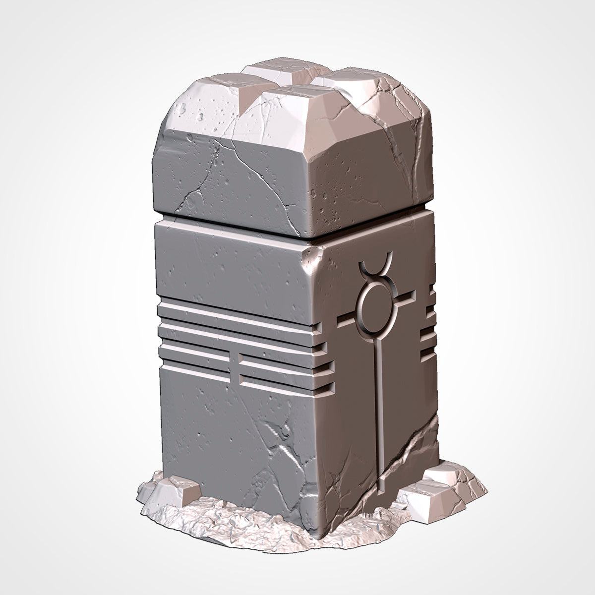 Xenos Monoliths (32, 28, 15 & 10mm Scale) Sci-fi tabletop wargaming terrain