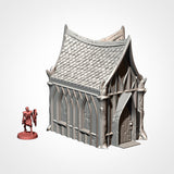 Wood Elf Village (32, 28, 15 & 10mm Scale) tabletop wargaming terrain