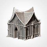 Wood Elf Village (32, 28, 15 & 10mm Scale) tabletop wargaming terrain