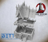 Blackthorn Keep, Building 3 - 28, 15 & 10mm scale for Fantasy, Dark Elven terrain RPG