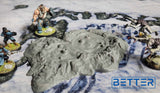 Volcanoes (32, 28, 15 & 10mm Scale) tabletop wargaming terrain