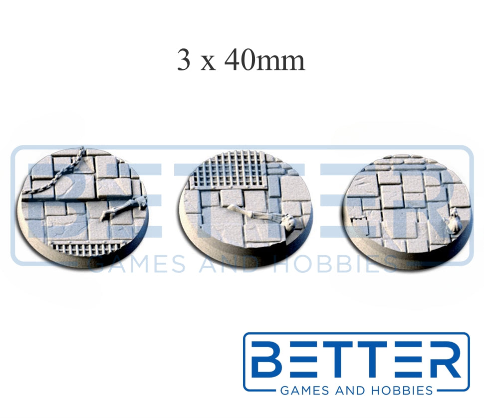 Dungeon - Themed Bases and Baer Toppers for sci-fi & fantasy wargaming