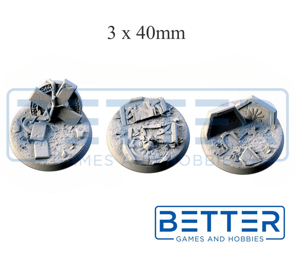 Graveyard - Themed bases and Toppers for sci-fi & fantasy wargaming