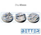 Egyptian - Themed Bases and Toppers for sci-fi & fantasy wargaming