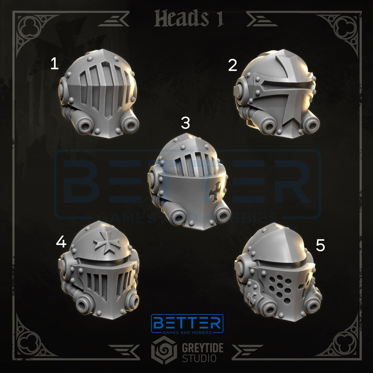 Heads 1 Termi Pack - Eternal Pilgrims for New Termi's