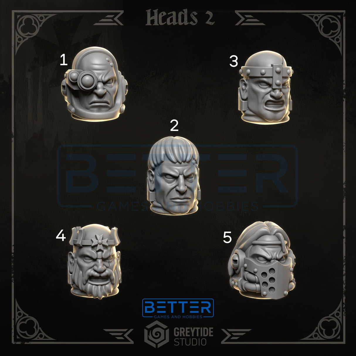 Heads 2 Termi Pack - Eternal Pilgrims for New Termi's