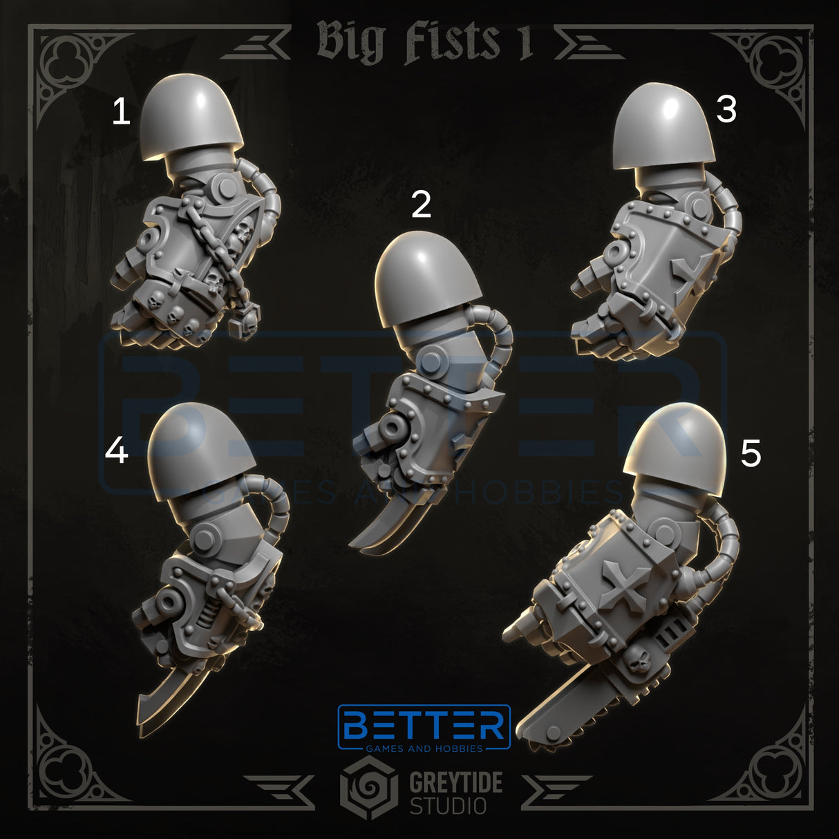 Fists 1 Termi Pack - Eternal Pilgrims New Termi's