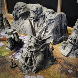 - Orc Monuments (32, 28, 15 & 10mm Scale) tabletop wargaming terrain