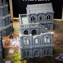 Middle Earth Town (32,28,15 & 10mm Scale) Fantasy Terrain for RPG, D&D