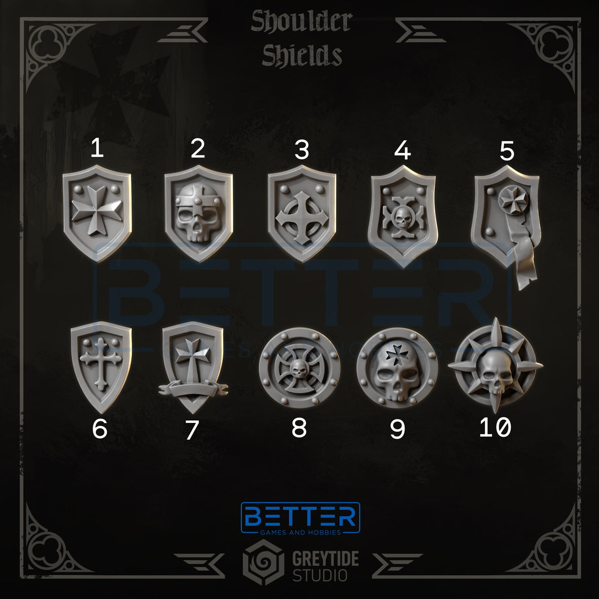 Shoulder Shields - Eternal Crusaders for New Termi's