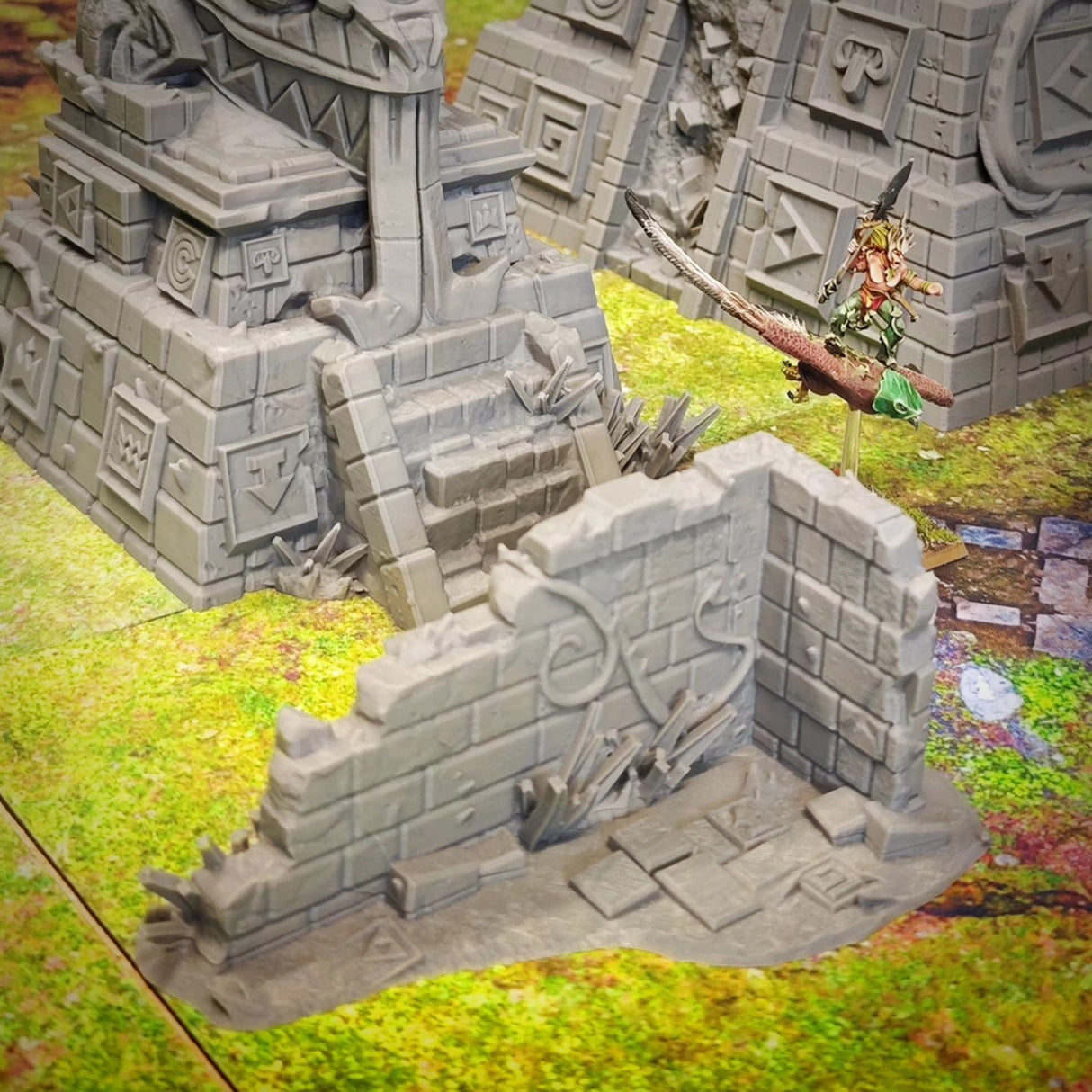 Lost City (32, 28, 15 & 10mm Scale) tabletop wargaming terrain
