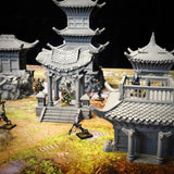Oriental Buildings (32, 28, 15 & 10mm Scale) tabletop wargaming terrain
