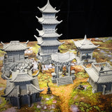 Oriental Buildings (32, 28, 15 & 10mm Scale) tabletop wargaming terrain