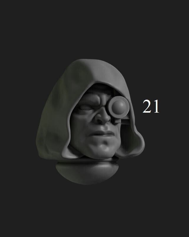 Heads - Eternal Pilgrims for 2nd Born Marines