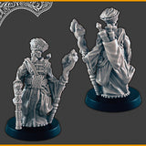 Desert Royals - 28mm scale 3d printed miniatures for fantasy wargaming RPG