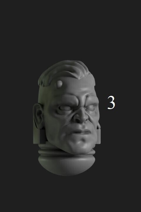 Heads - Eternal Pilgrims for 2nd Born Marines