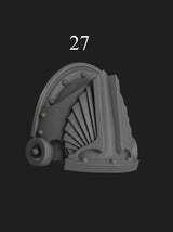 Shoulder Pads - Eternal Pilgrims for 2nd Born Marines