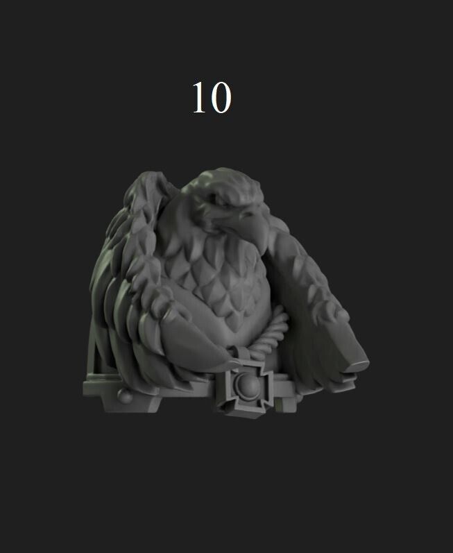 Shoulder Pads - Eternal Pilgrims for 2nd Born Marines