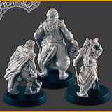 Desert Bandits - 28mm scale 3d printed miniatures for fantasy wargaming RPG
