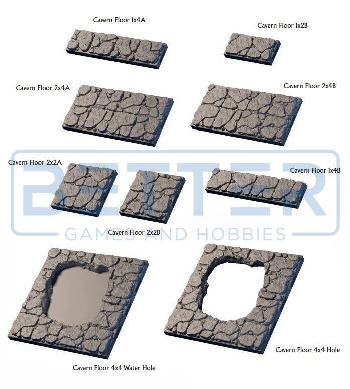 Cavern Tiles - Dragon Lock
