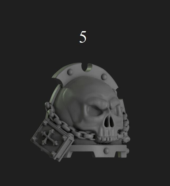 Shoulder Pads - Eternal Pilgrims for 2nd Born Marines