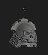 Shoulder Pads - Eternal Pilgrims for 2nd Born Marines