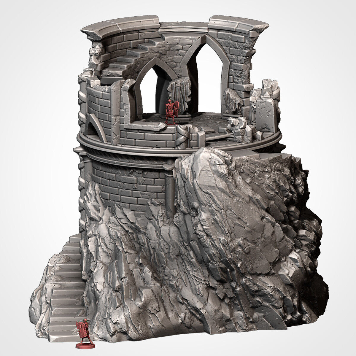 Ruin on the mountain