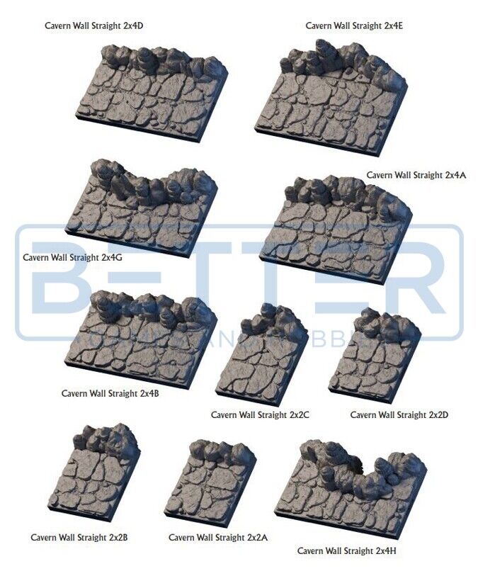 Cavern Tiles - Dragon Lock
