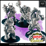 Trolls, Cyclops & Minotaur