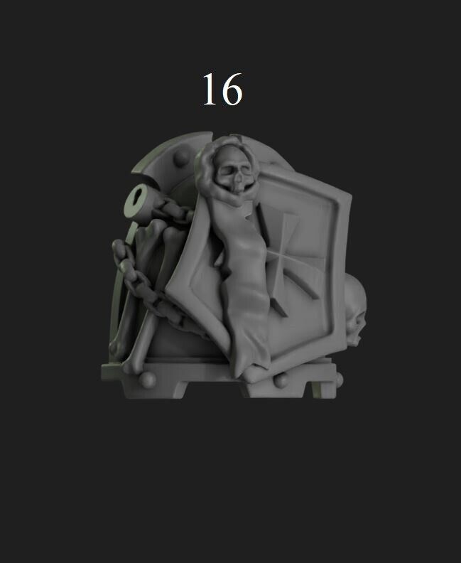 Shoulder Pads - Eternal Pilgrims for 2nd Born Marines