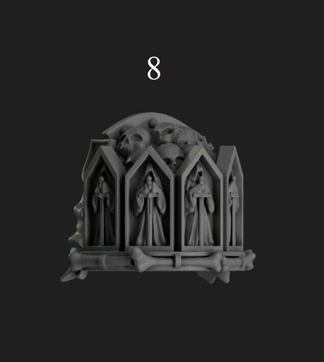 Shoulder Pads - Eternal Pilgrims for 2nd Born Marines