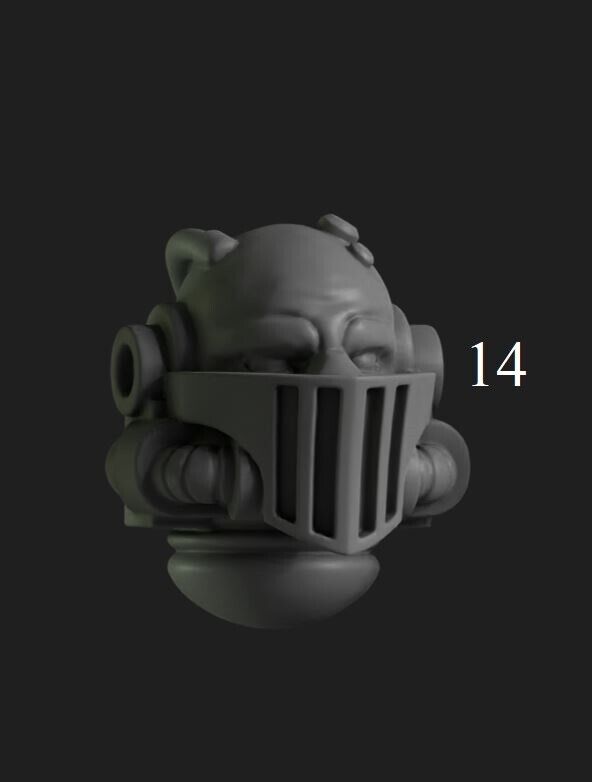 Heads - Eternal Pilgrims for 2nd Born Marines