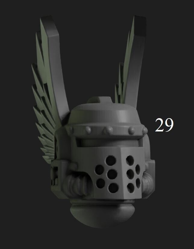 Heads - Eternal Pilgrims for 2nd Born Marines