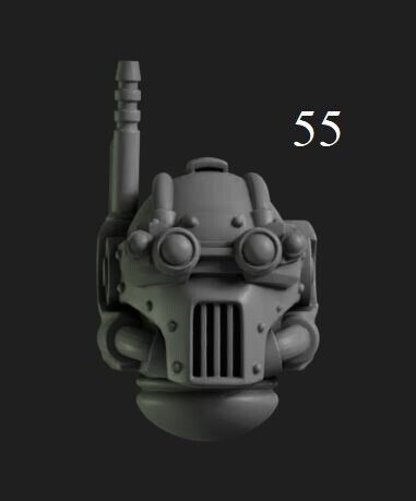 Digital Helmets - Eternal Pilgrim for 2nd Born Marines