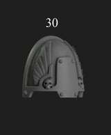 Shoulder Pads - Eternal Pilgrims for 2nd Born Marines