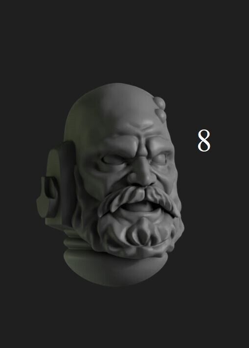 Heads - Eternal Pilgrims for 2nd Born Marines