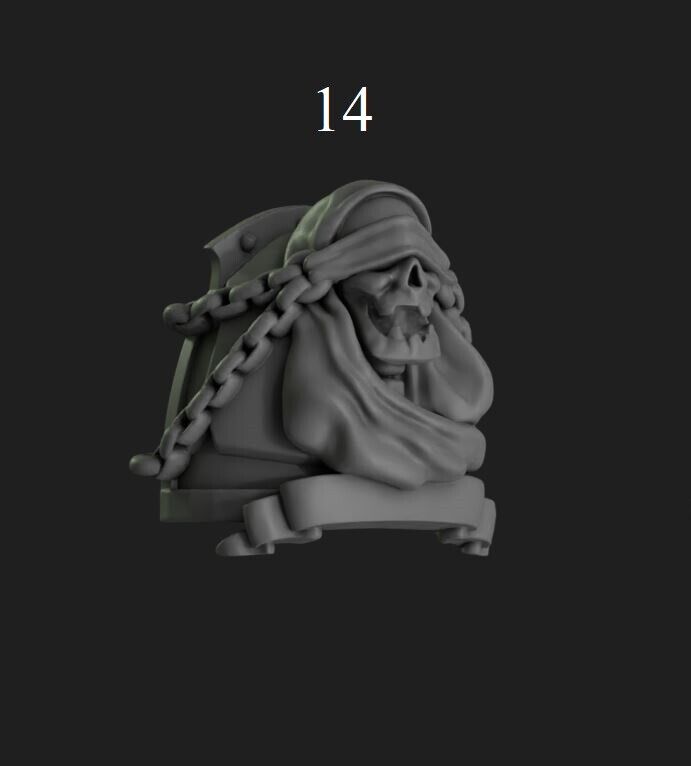 Shoulder Pads - Eternal Pilgrims for 2nd Born Marines
