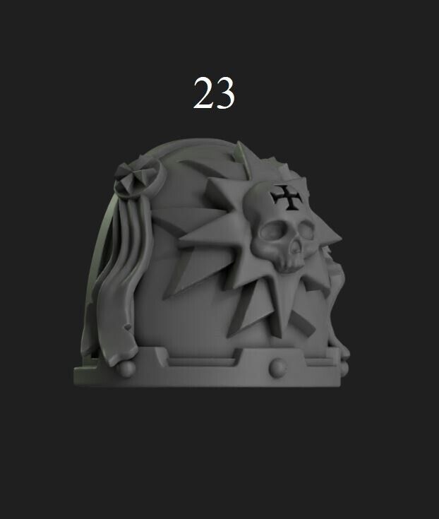Shoulder Pads - Eternal Pilgrims for 2nd Born Marines