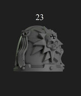 Shoulder Pads - Eternal Pilgrims for 2nd Born Marines