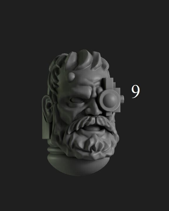 Heads - Eternal Pilgrims for 2nd Born Marines