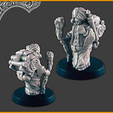 Travelling Merchant - 28mm scale 3d printed miniatures for fantasy wargaming RPG