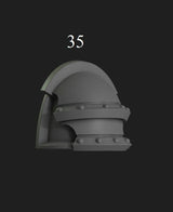 Shoulder Pads - Eternal Pilgrims for 2nd Born Marines