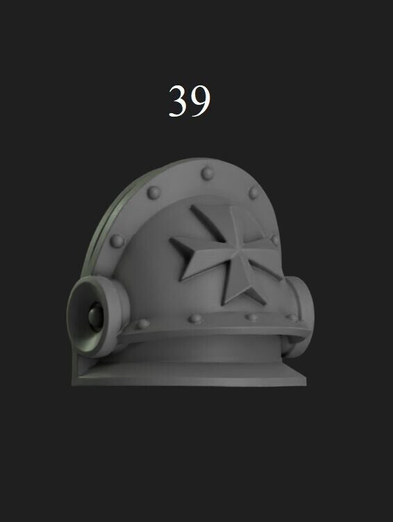 Shoulder Pads - Eternal Pilgrims for 2nd Born Marines
